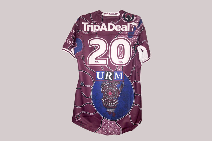 FAN+ | Manly Sea Eagles Indigenous Jersey 2020 Signed by ...