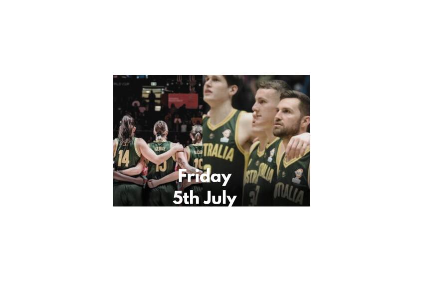 Boomers / Opals Experience Friday 5th July0