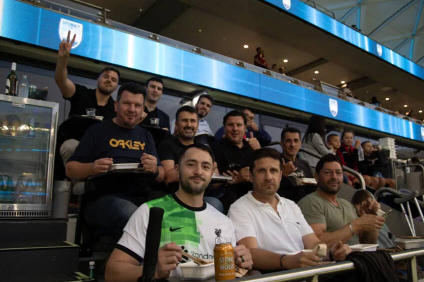 Corporate Box at a Sydney FC A-League Home Game0